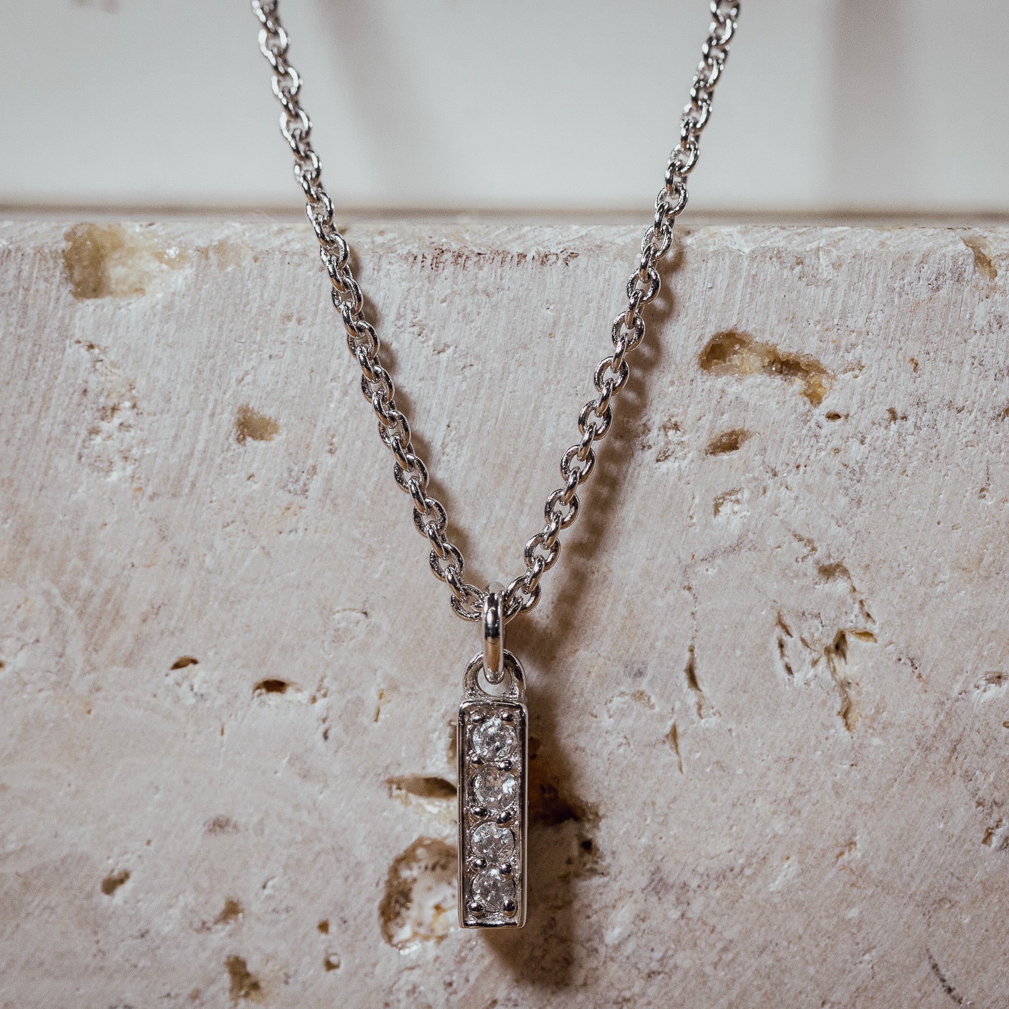 Halskette „Funkelnde Zirkonia“