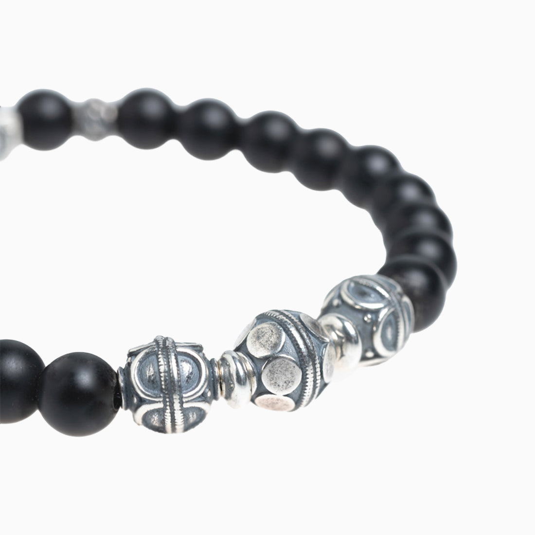 Edelsteinarmband "Ave Bavaria classic" Onyx matt