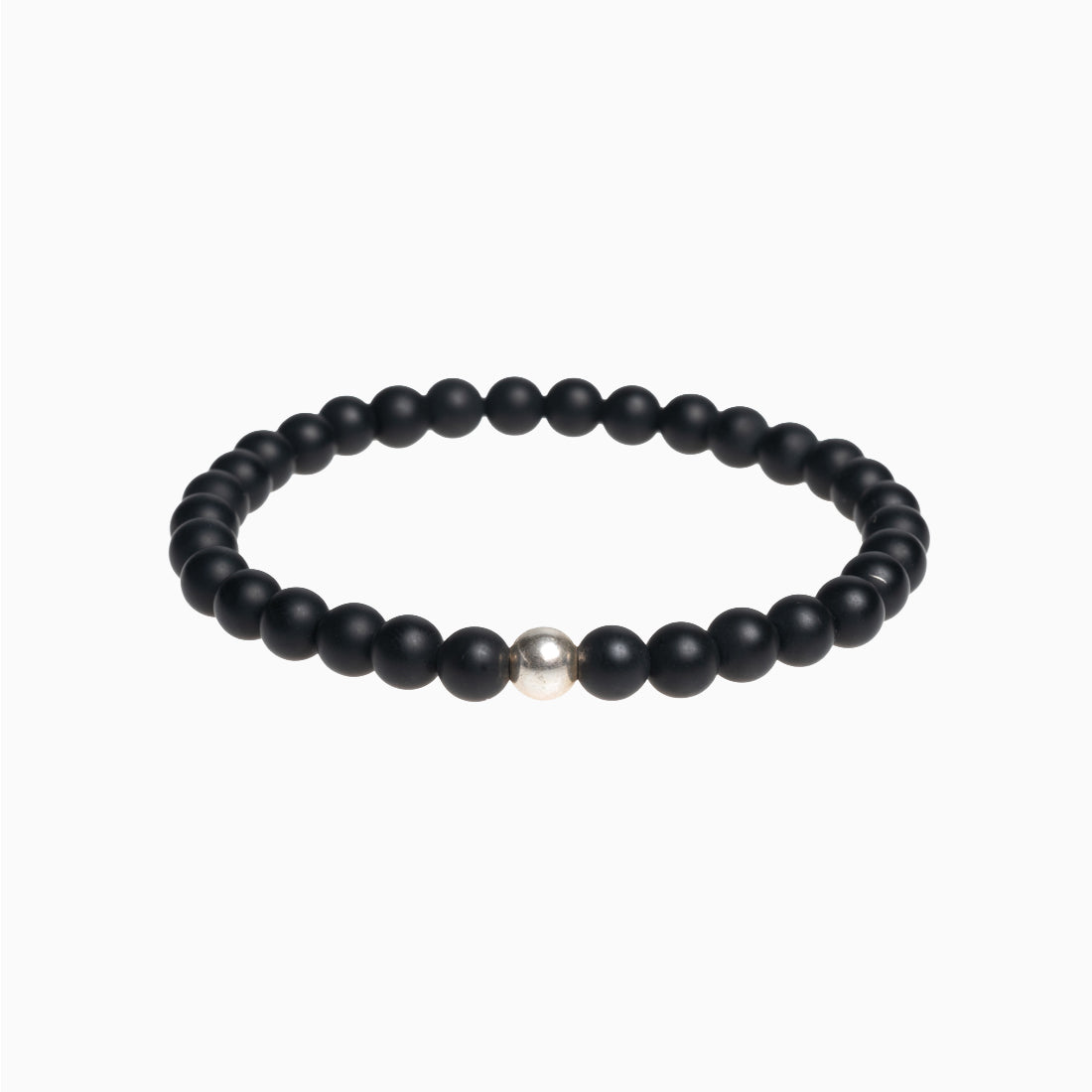 Edelsteinarmband "Porta Bavaria" Onyx matt