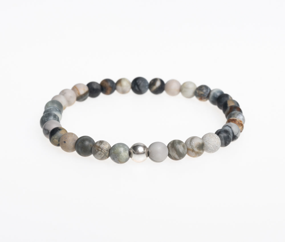 Edelsteinarmband "Porta Bavaria" Picasso Jaspis