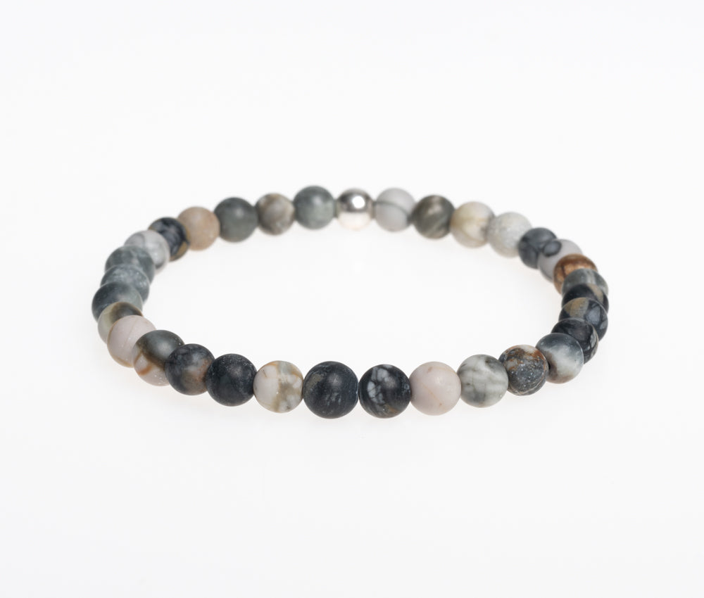 Edelsteinarmband "Porta Bavaria" Picasso Jaspis