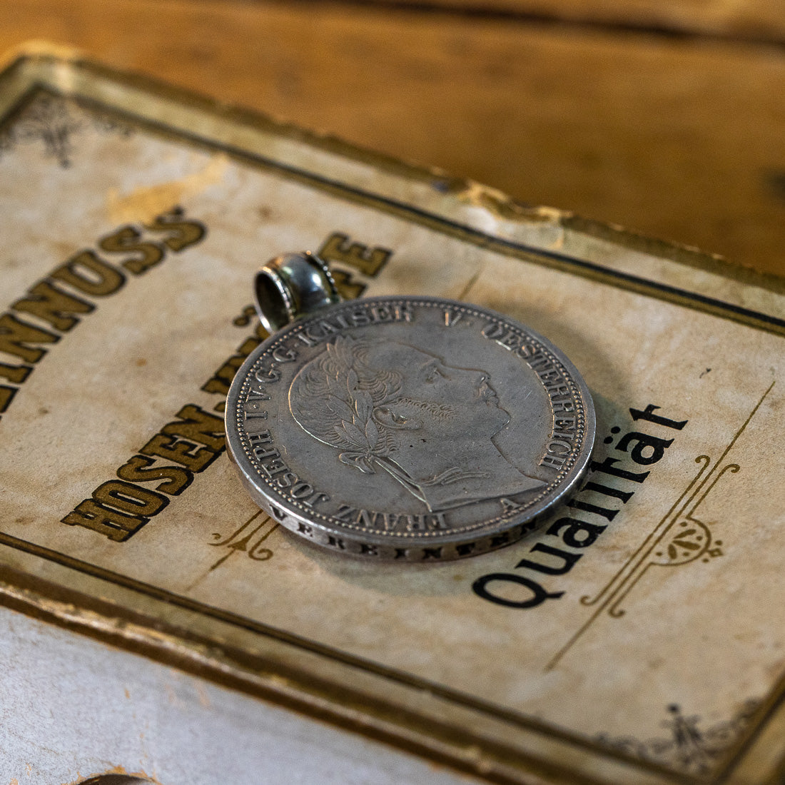 Anhänger "Alter Vereinstaler 1865"