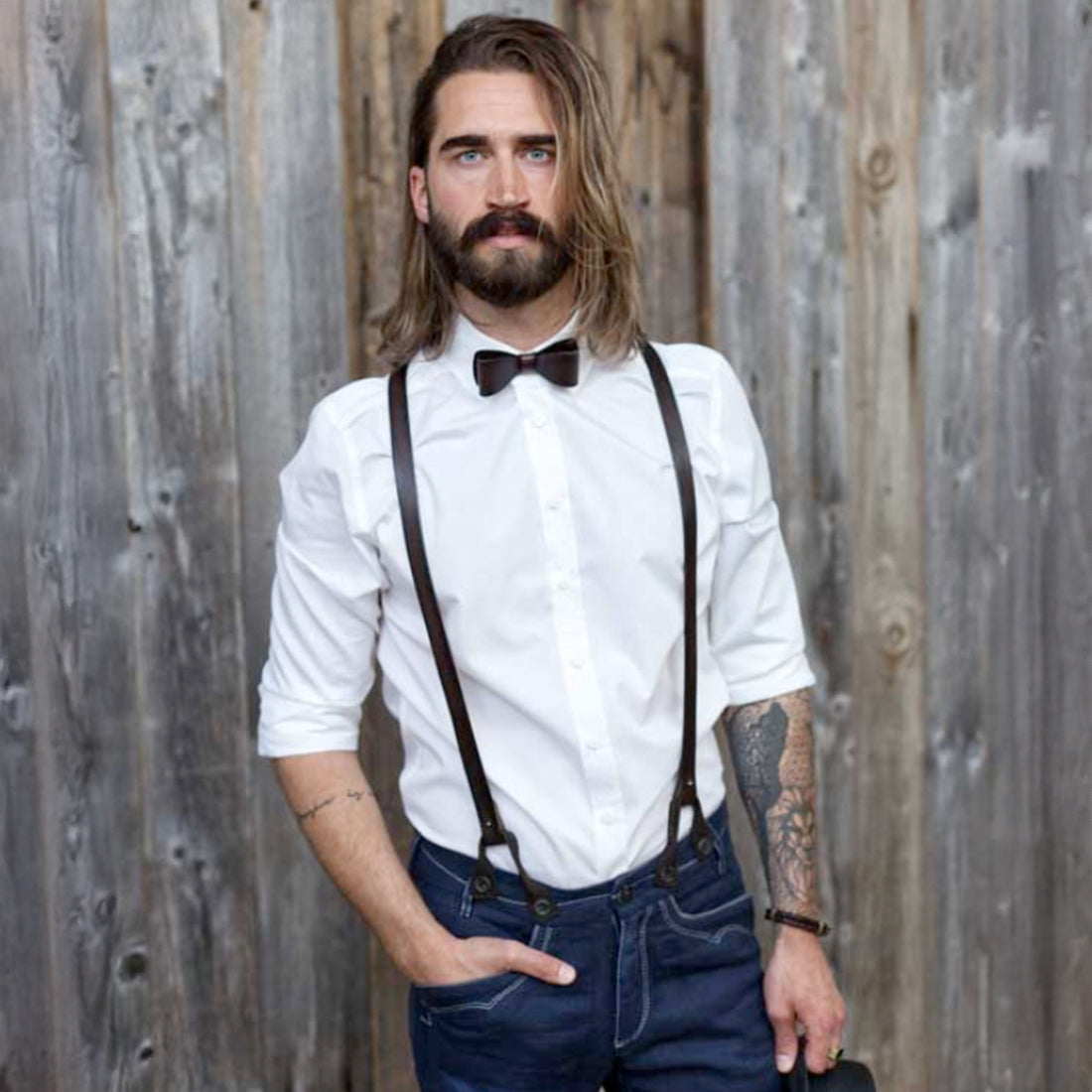 Bayerische "Lederfliege" Querbinder