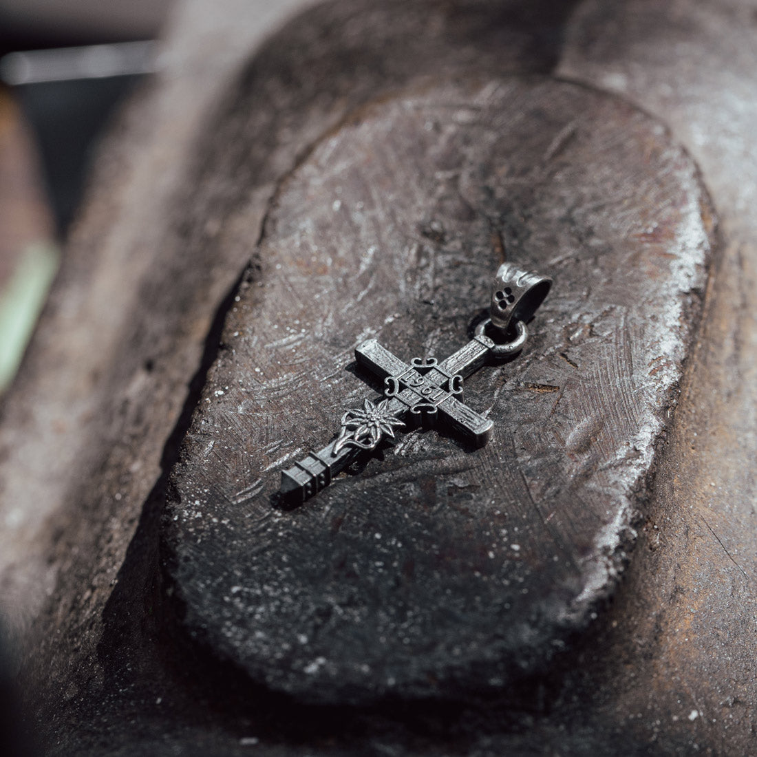 Gipfelkreuz-Anhänger "Heuberg" Weihnachts-Edition