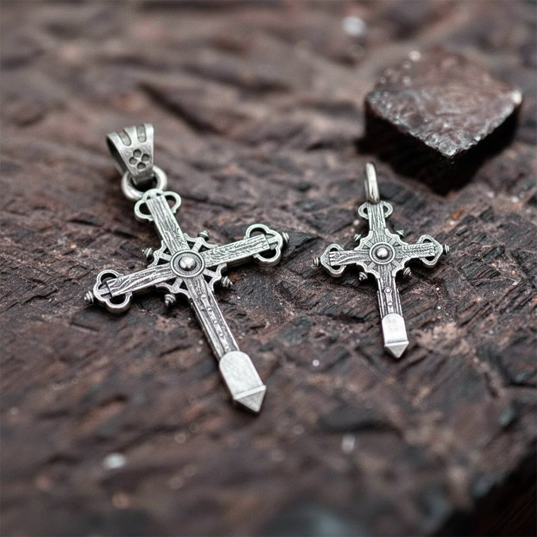Gipfelkreuz Rotwand | Kettenanhänger aus 925 Sterlingsilber