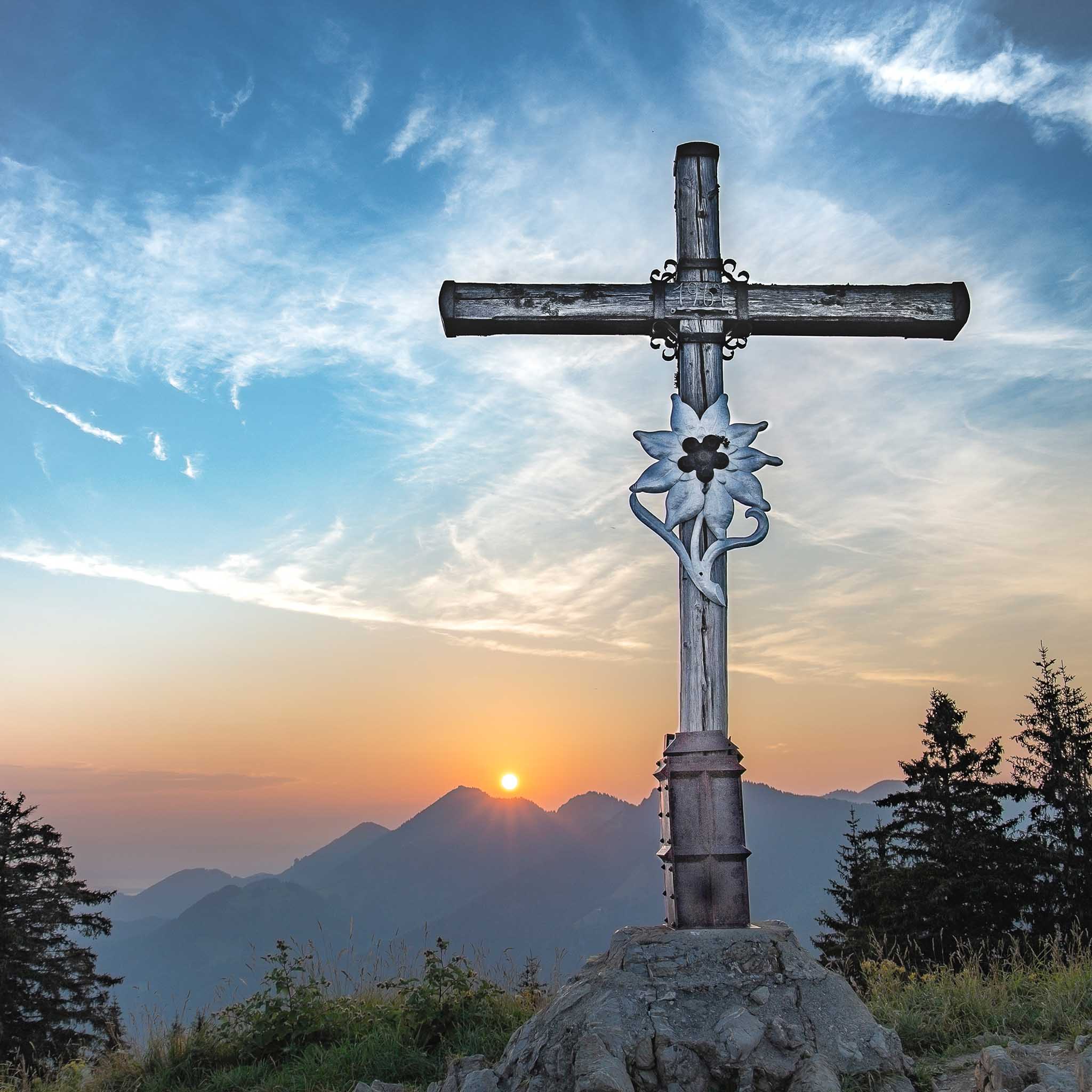 Gipfelkreuz-Anhänger "Heuberg" Classic