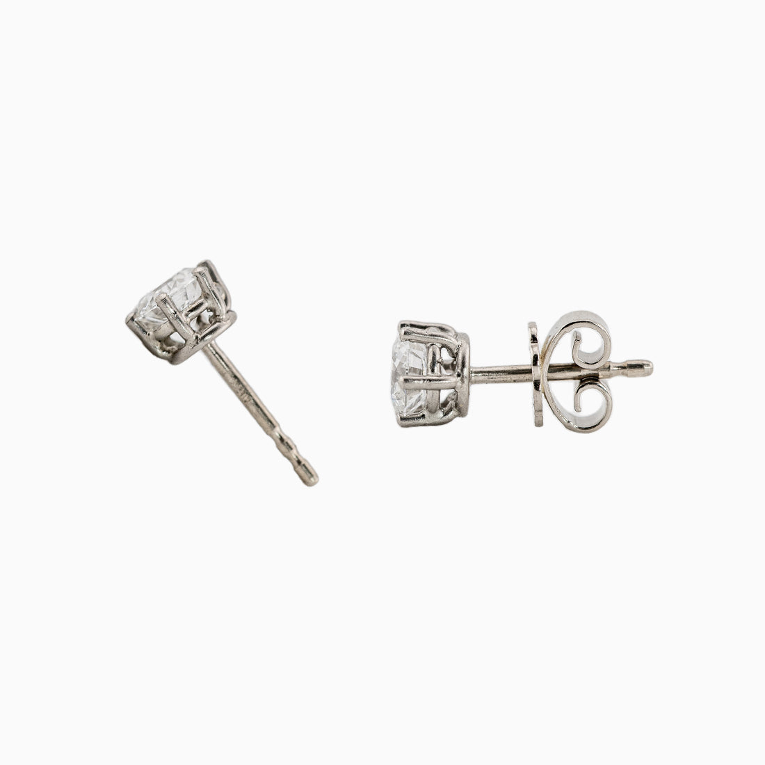 Brillantohrstecker 1,00 ct | Lab Grown Diamonds | 750 Weißgold