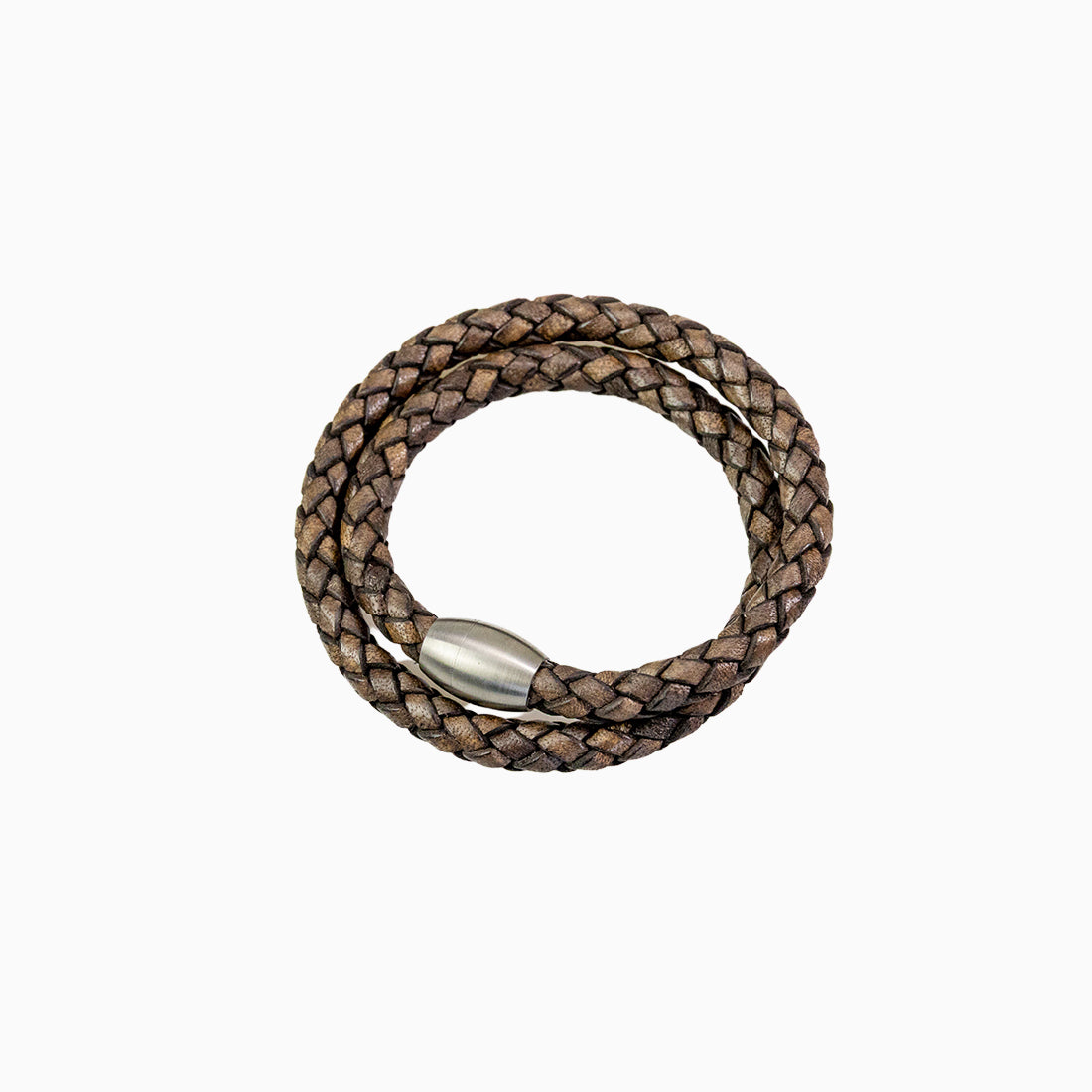 Hoamat Armband | Einfache Goassl | Lederarmband mit Magnetverschluß