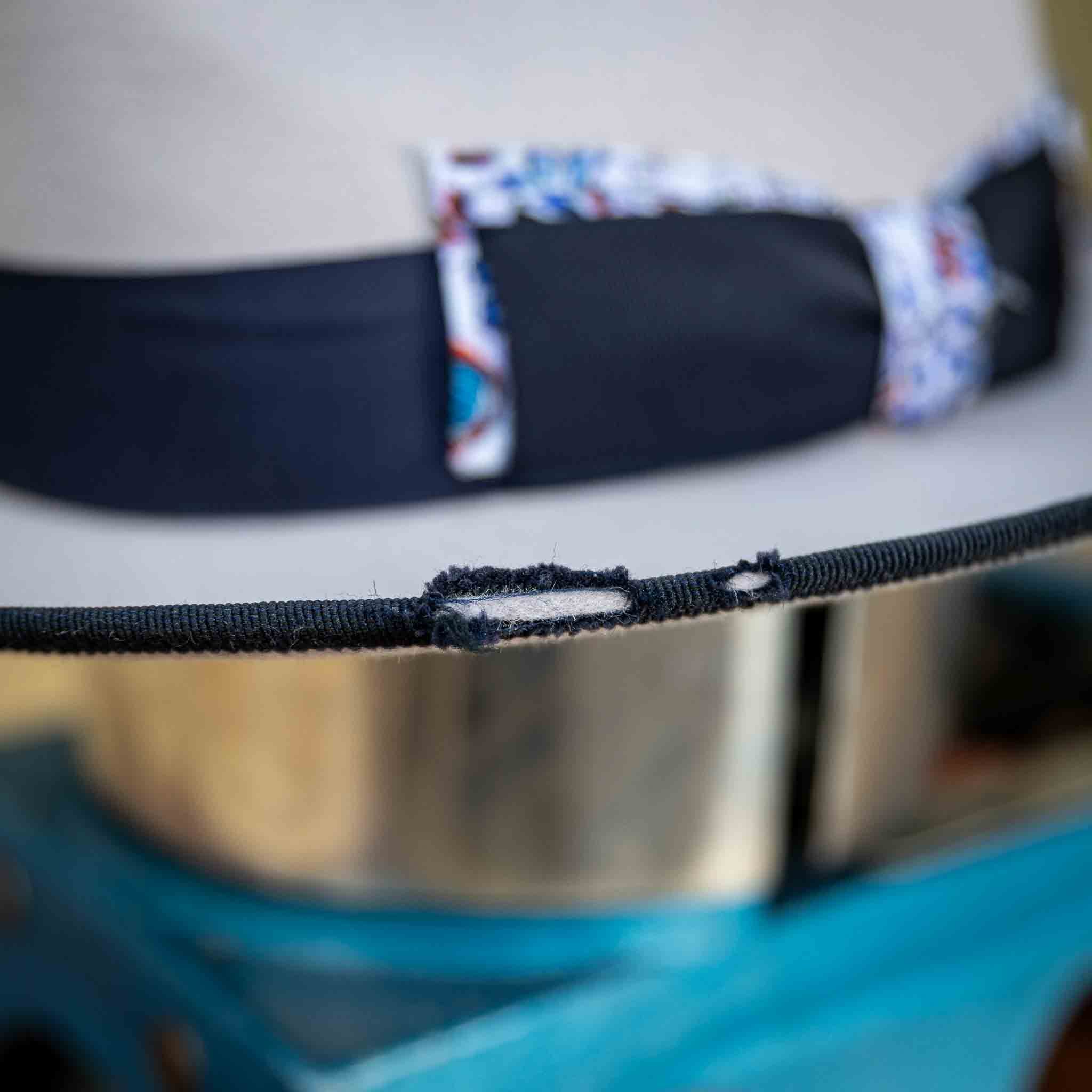 Fedora Hut Light Grey aus Hasenhaar | UNIKAT | handgefertigt by JULIEN SCHAEDEL | MAMMA BAVARIA KOLLEKTIV