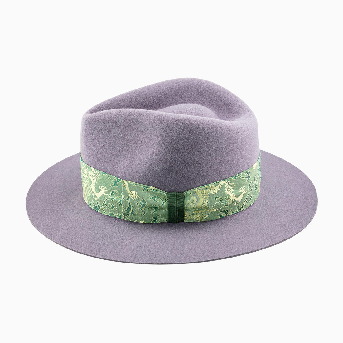 Fedora Hut Soft Grey aus Hasenhaar | UNIKAT | handgefertigt by JULIEN SCHAEDEL | MAMMA BAVARIA KOLLEKTIV