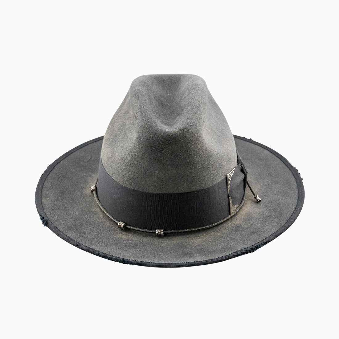 Cattle Man Hut Steel Grey aus Hasenhaar |UNIKAT | handgefertigt by JULIEN SCHAEDEL | MAMMA BAVARIA KOLLEKTIV