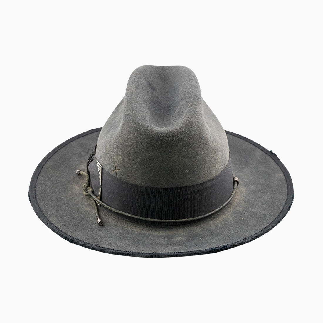 Cattle Man Hut Steel Grey aus Hasenhaar |UNIKAT | handgefertigt by JULIEN SCHAEDEL | MAMMA BAVARIA KOLLEKTIV