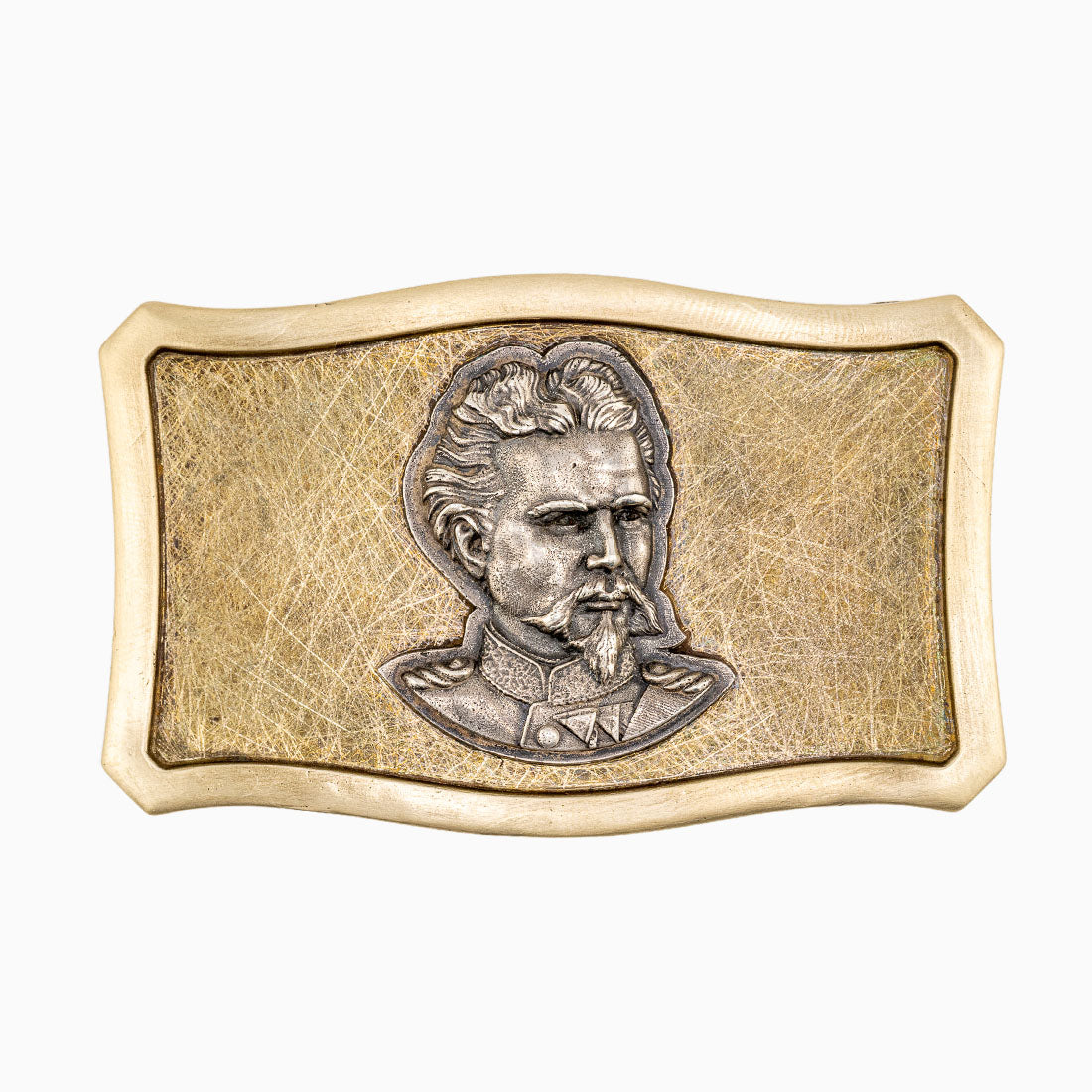 Ledergürtel Signum Monarch | Stufenlos verstellbar | Messingschließe