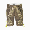 Lederhose "Ibex" Bavaria moorig/gold