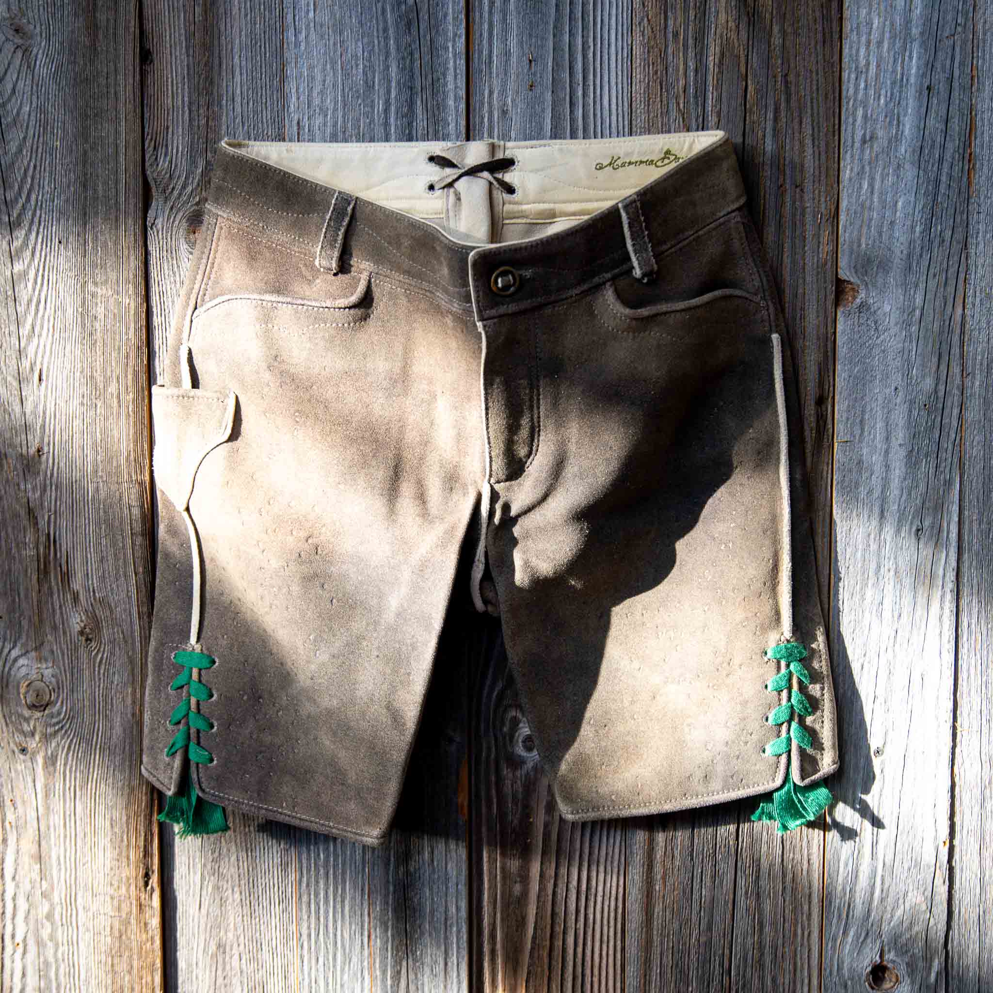 Berglederhose "De Nackade"