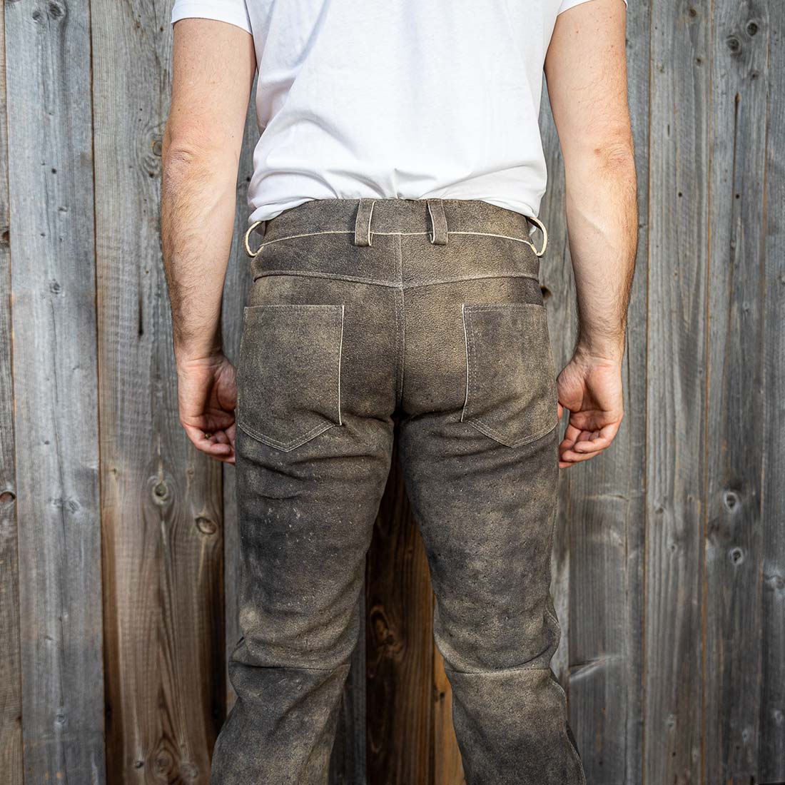 PIONIER | Lederjeans aus sämisch gegerbtem Hirschleder | THE FREE STATE OF BAVARIA