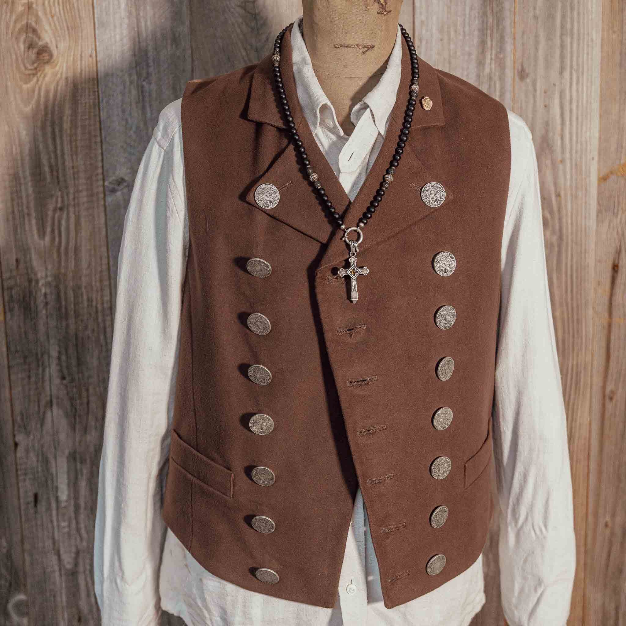 "Joseph P.-De Andere“ Bierkutscher modern Weste braun