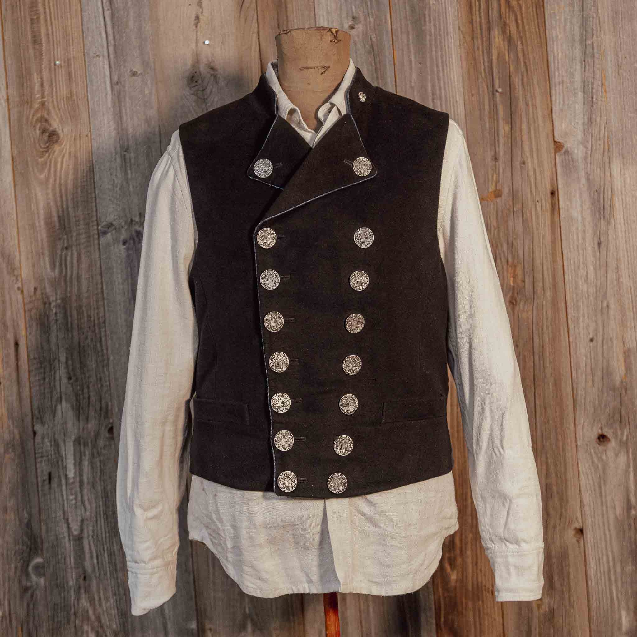 "Joseph P.-De Andere“ Bierkutscher modern Weste schwarz blau