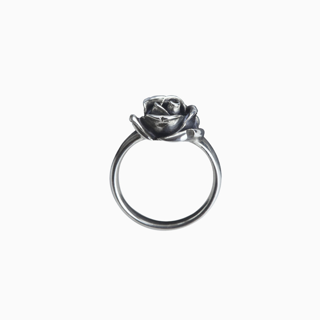 Rosen-Ring aus Sterlingsilber
