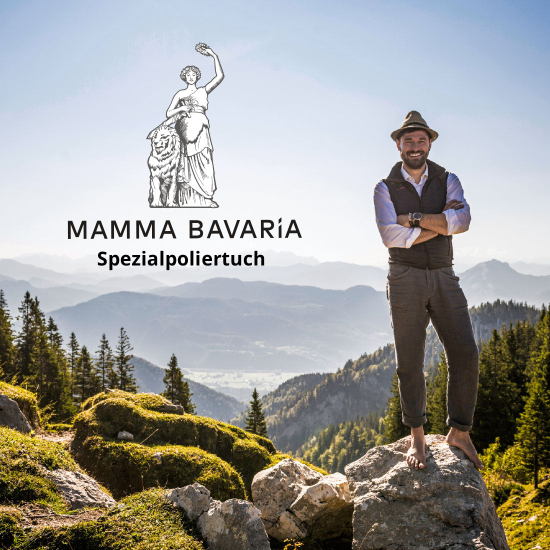 Spezialpoliertuch MAMMA BAVARIA – für strahlenden Glanz