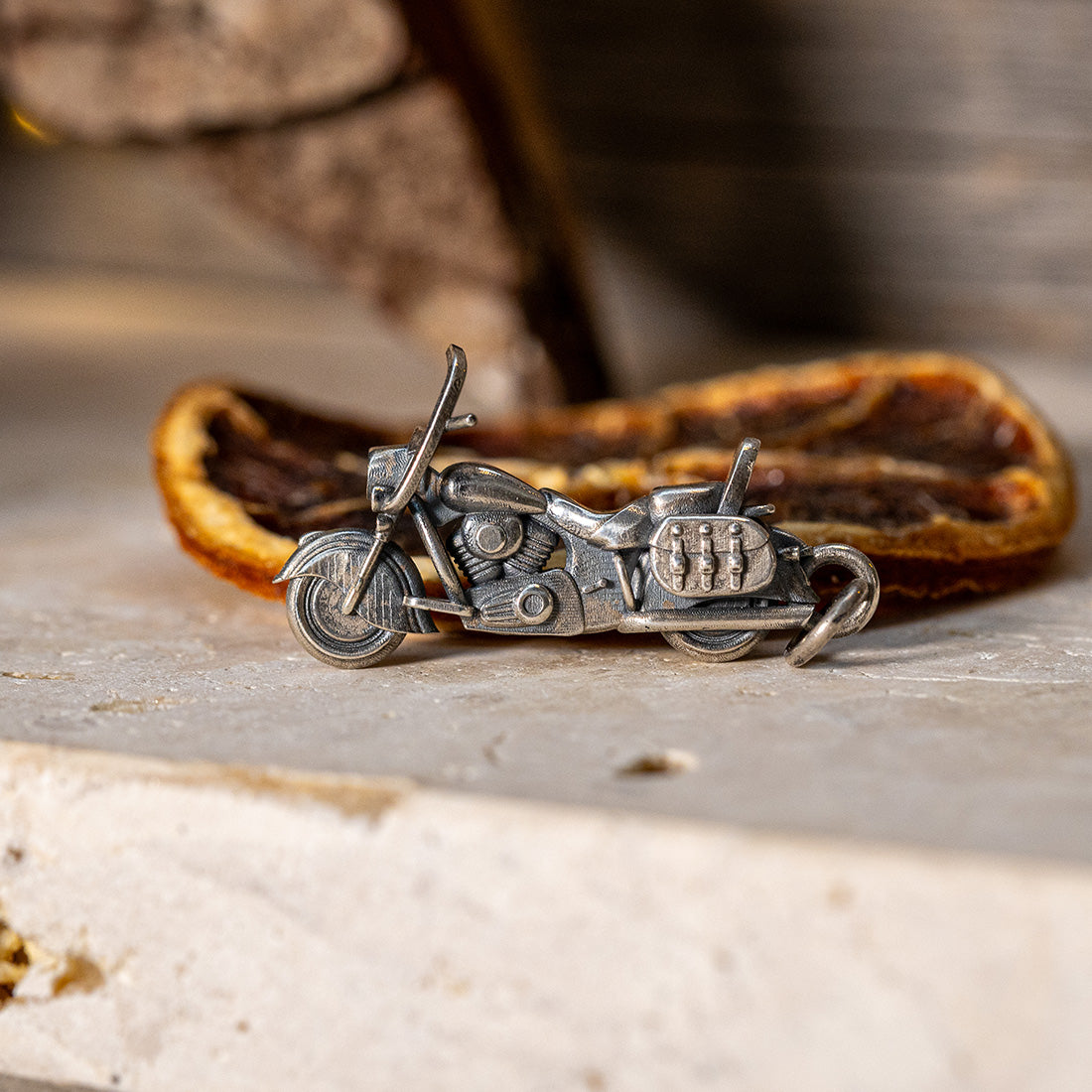 Anhänger "Motorrad" Sterlingsilber - Einzelstück