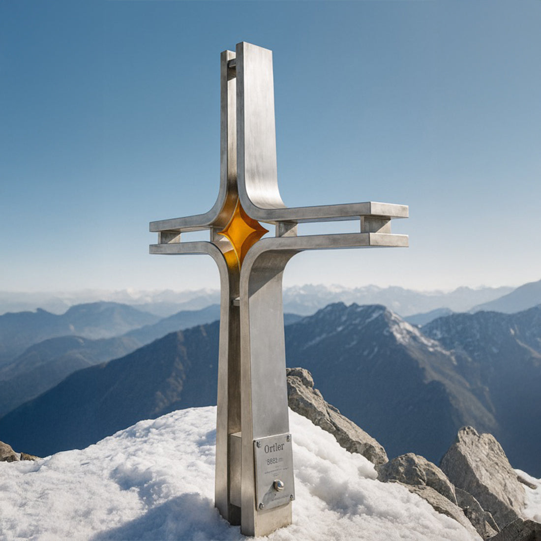 Gipfelkreuz-Anhänger "Ortler" Edition