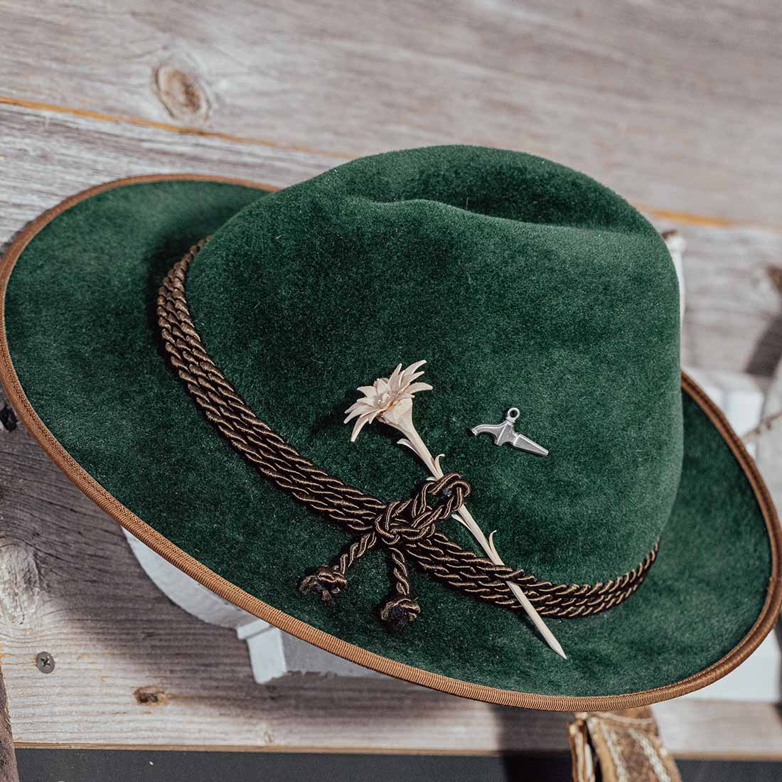 Ansteckpin "Zapfhahn" Bavarian Beer Worldwide Edition Sterlingsilber poliert