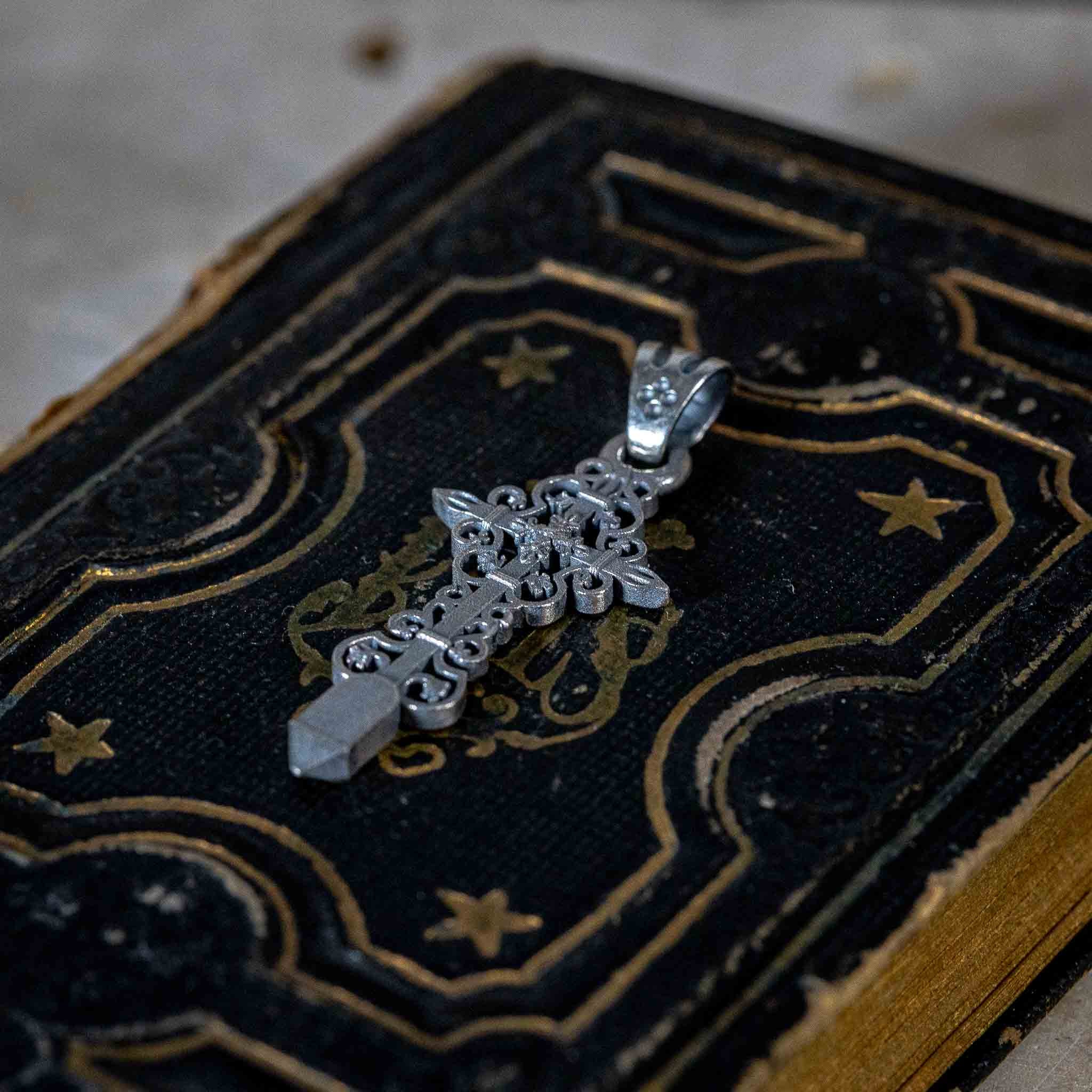 Gipfelkreuz Grünten Allgäu | Kettenanhänger aus 925 Sterlingsilber