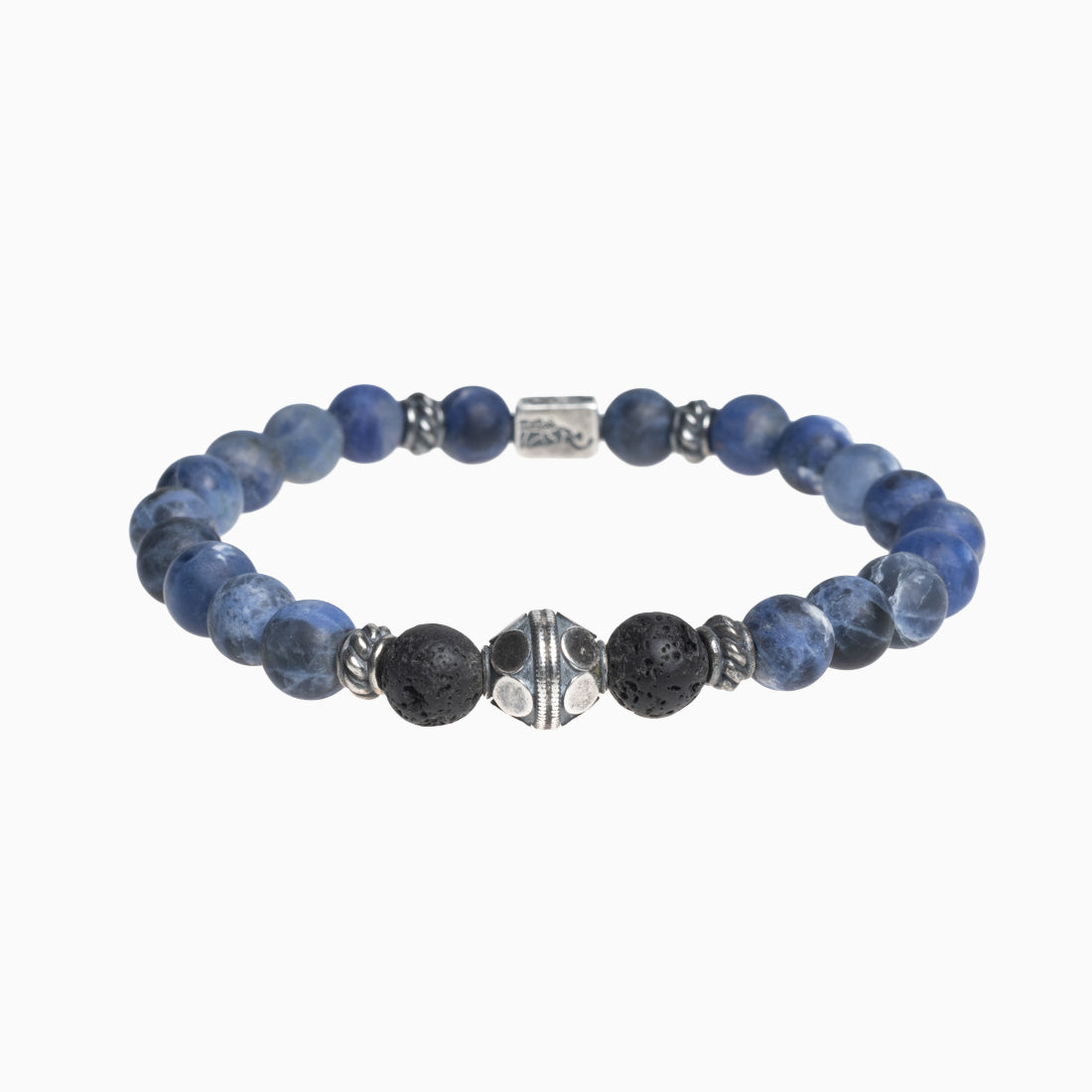 Edelsteinarmband "Ave Bavaria simple" Sodalith