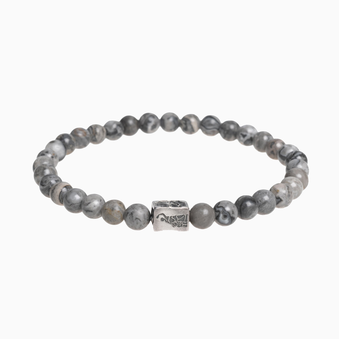 Edelsteinarmband "Porta Bavaria Nugget" Leopard Jaspis