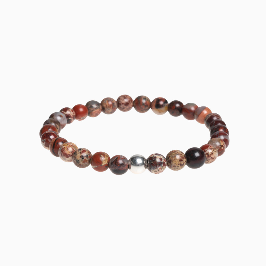 Edelsteinarmband "Porta Bavaria" Roter Bergjaspis