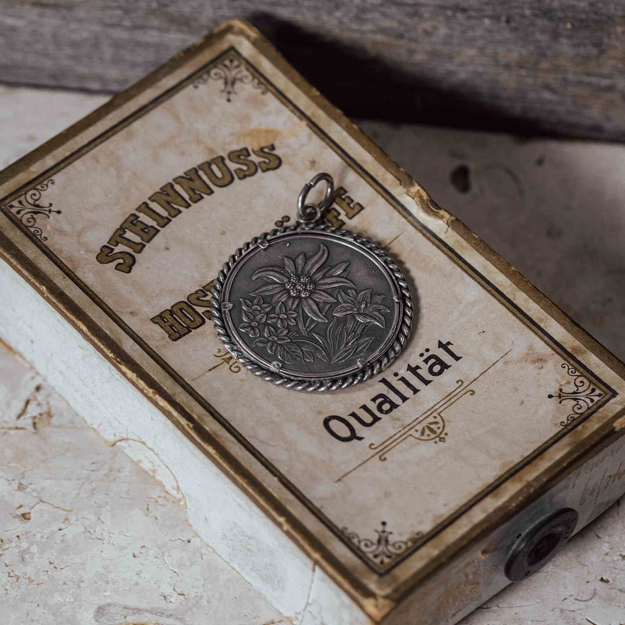 Medaille in Silberfassung „Großglockner"