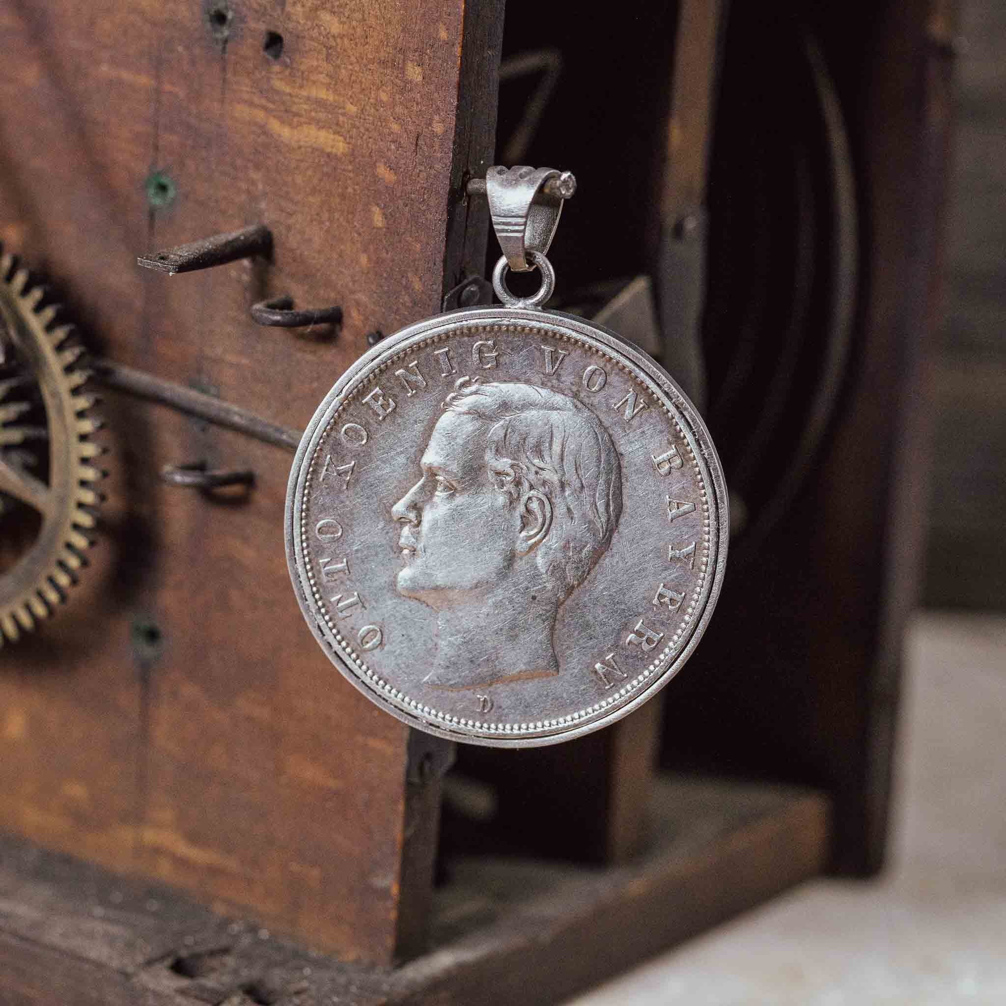 Anhänger Reichs Mark von 1910 "König Otto von Bayern"