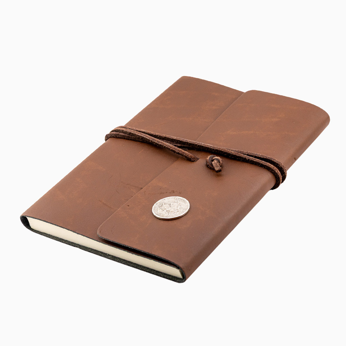 Gipfelbuch Gipfelstürmer | Heiliger Georg | Bergtagebuch mit Ledereinband