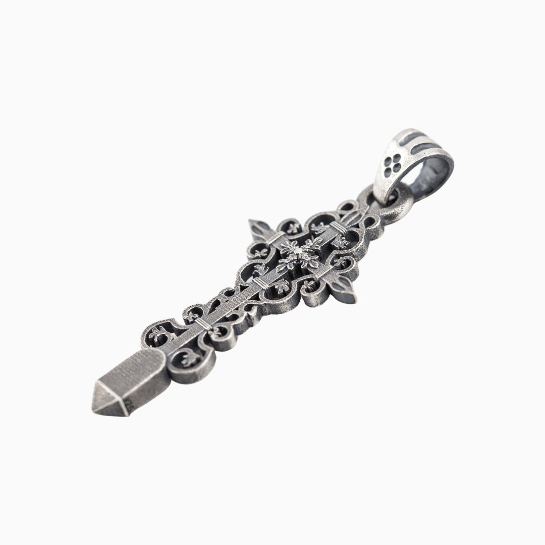 Gipfelkreuz Grünten Allgäu | Kettenanhänger aus 925 Sterlingsilber