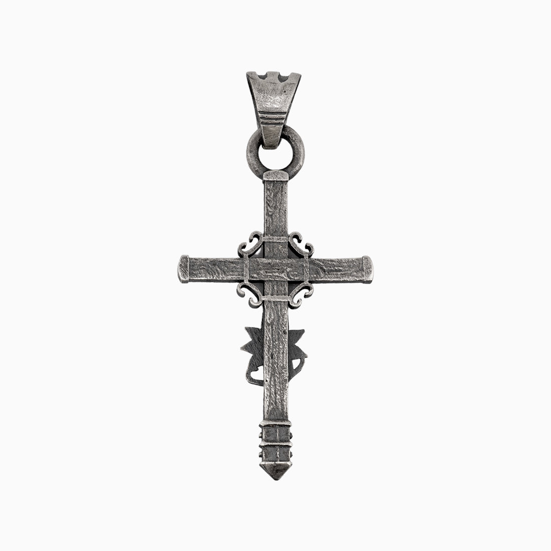 Gipfelkreuz-Anhänger "Heuberg" Edelweiss