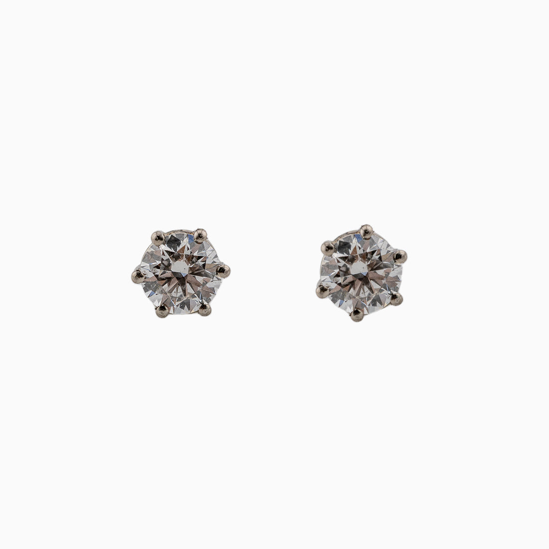 Brillantohrstecker 1,00 ct | Lab Grown Diamonds | 750 Weißgold
