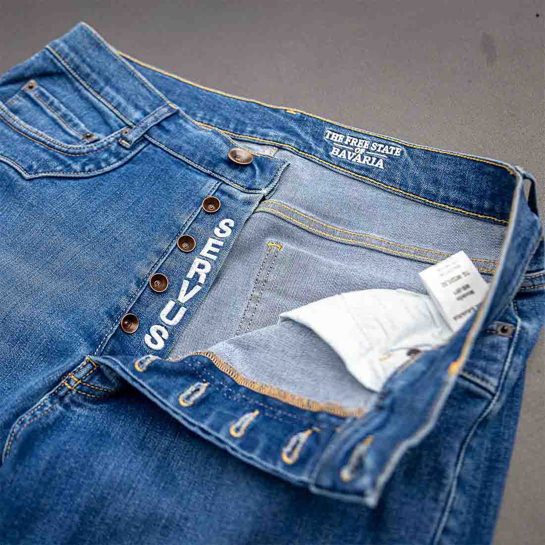 LUDWIG II | Dawn Blue Denim Jeans | THE FREE STATE OF BAVARIA