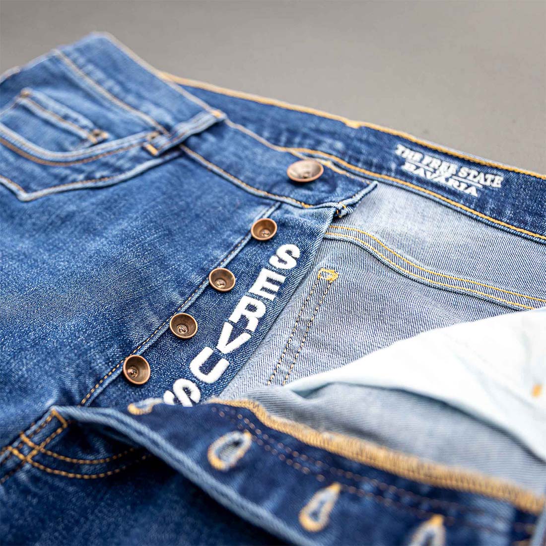 MAX I | Denim Jeans Royal Blue | THE FREE STATE OF BAVARIA