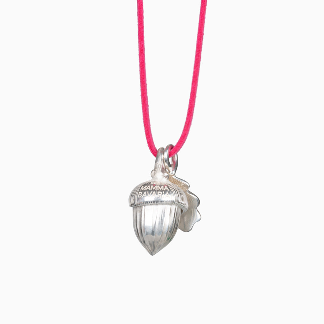 Ketten-Anhänger  "Eichel mit Eichblatt" Sterlingsilber in der Frühlings-Edition