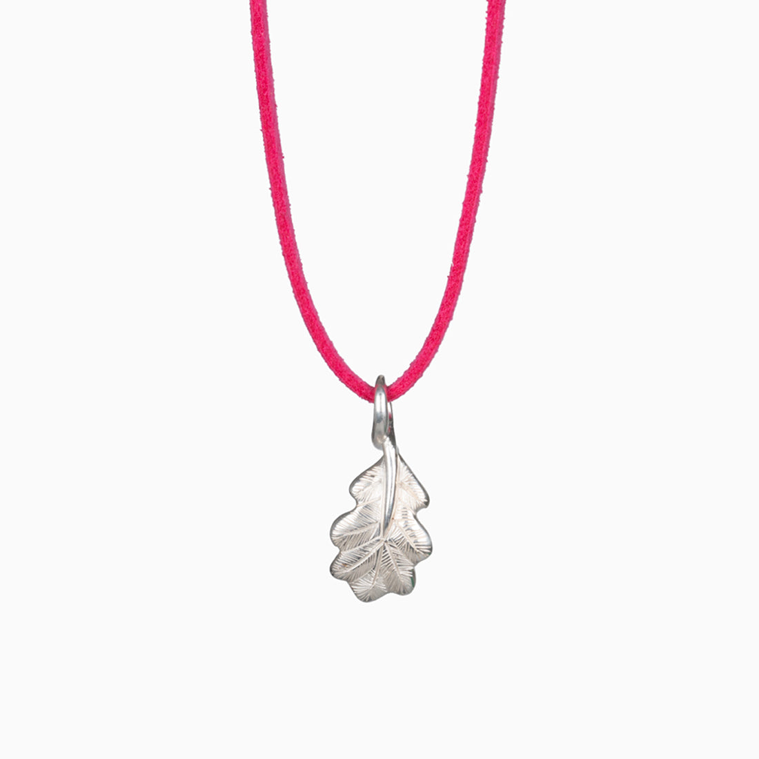 Ketten-Anhänger  "Eichel mit Eichblatt" Sterlingsilber in der Frühlings-Edition