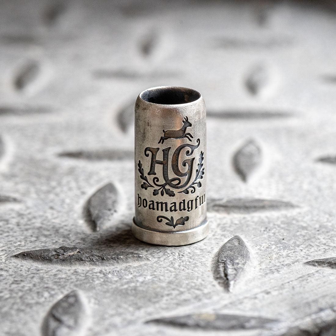 Charivari-Anhänger | Hoamadgfui Steinkrug | Sterlingsilber gross | MAMMA BAVARIA KOLLEKTIV