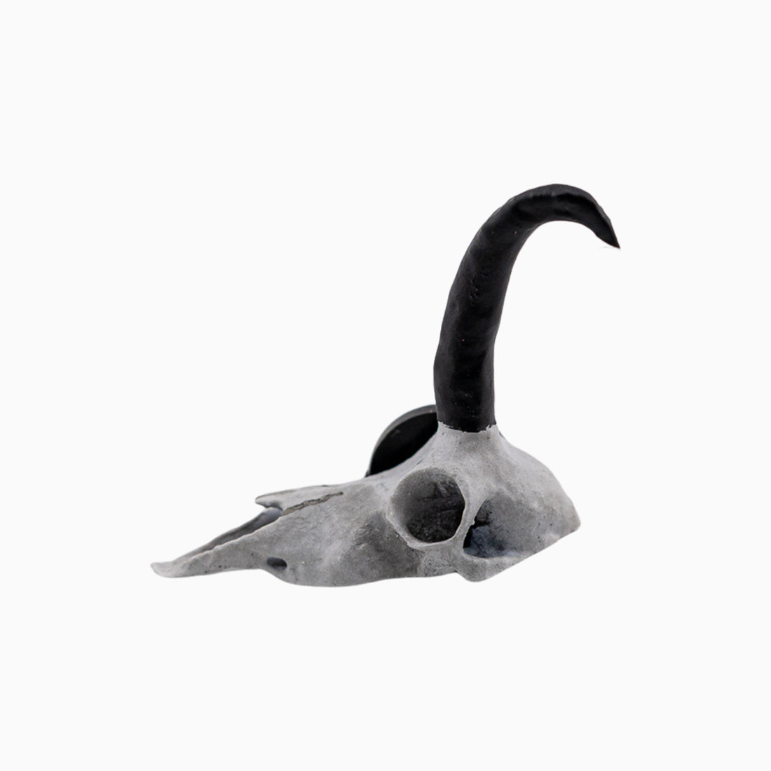 Ansteckpin halbes Gamsgeweih Trophäe | handbemaltes Resin | MAMMA BAVARIA KOLLEKTIV