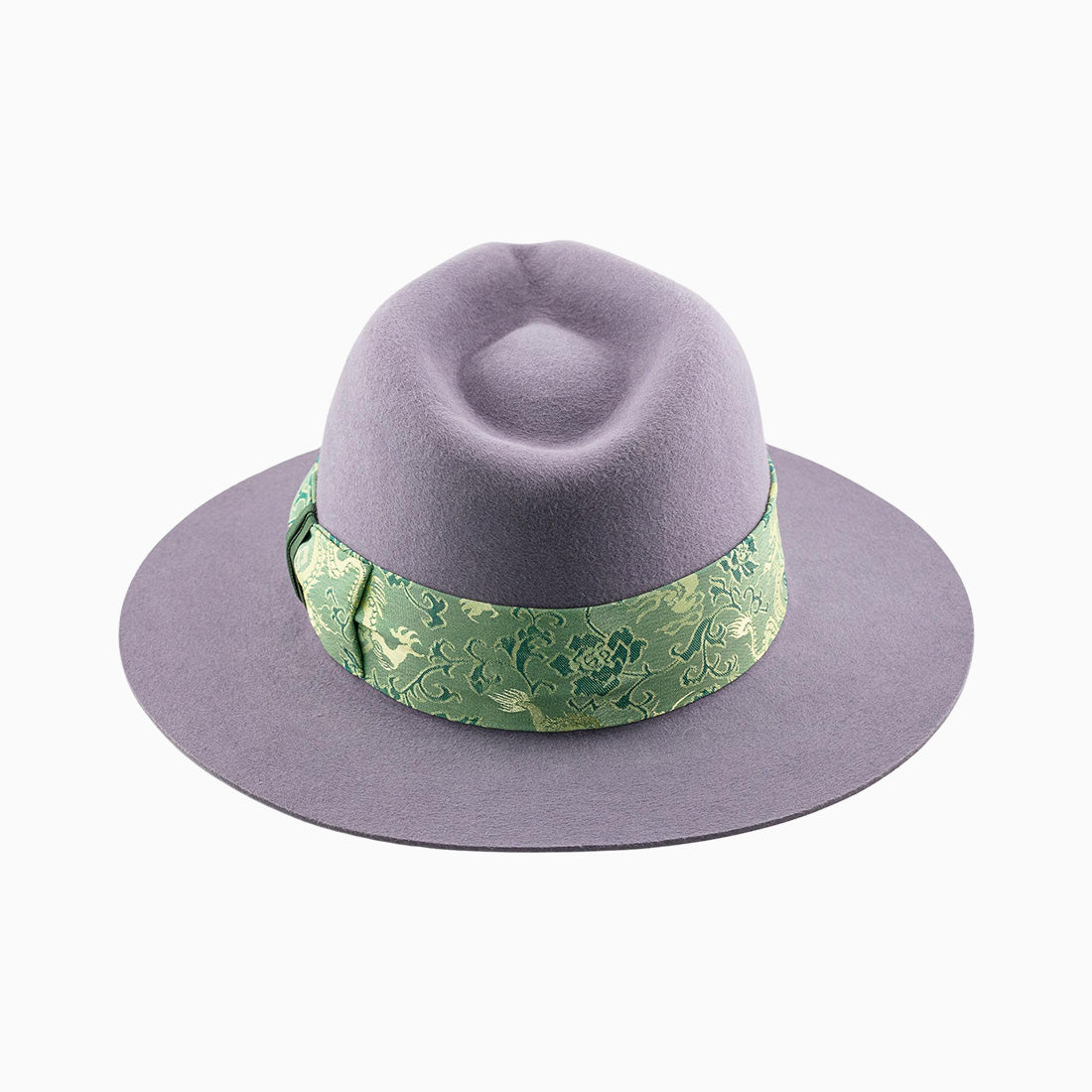Fedora Hut Soft Grey aus Hasenhaar | UNIKAT | handgefertigt by JULIEN SCHAEDEL | MAMMA BAVARIA KOLLEKTIV
