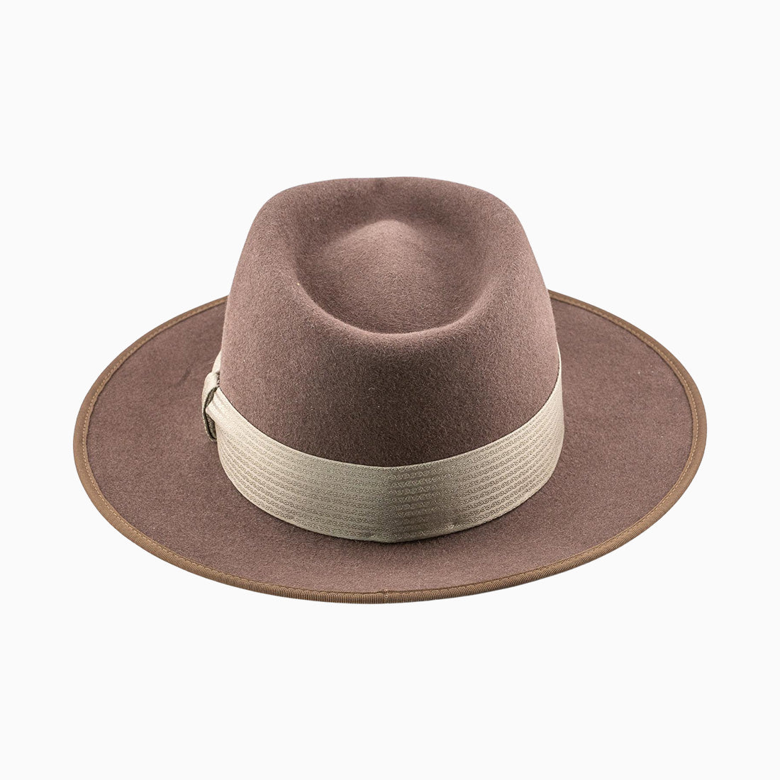 Fedora Hut Walnussbraun aus Hasenhaar | UNIKAT | handgefertigt by JULIEN SCHAEDEL | MAMMA BAVARIA KOLLEKTIV