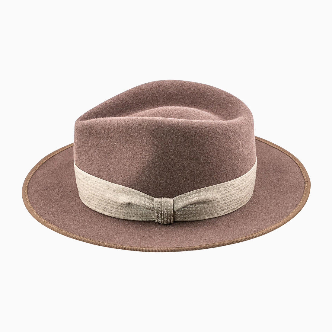 Fedora Hut Walnussbraun aus Hasenhaar | UNIKAT | handgefertigt by JULIEN SCHAEDEL | MAMMA BAVARIA KOLLEKTIV