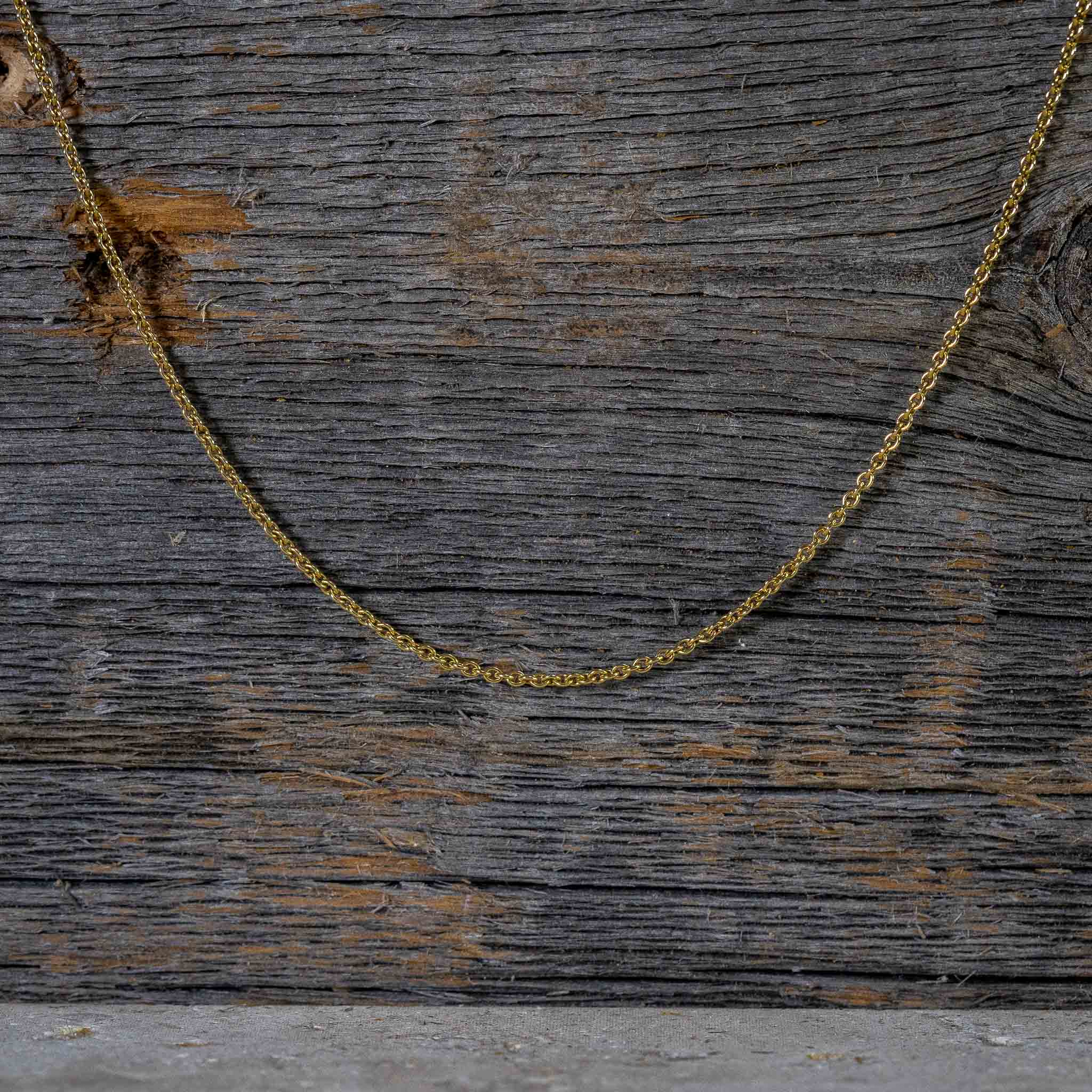 Ankerkette | 750 Gelbgold | 1,5 mm | 45 cm