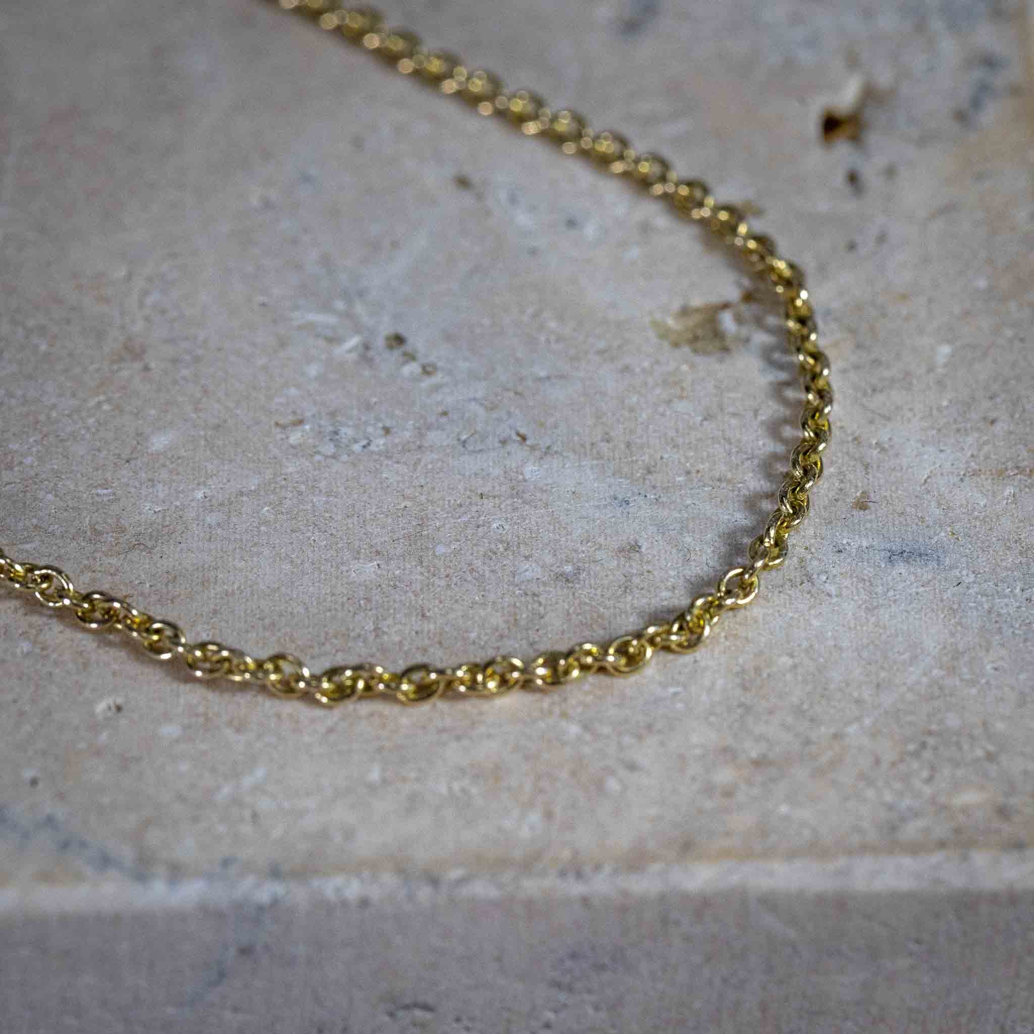 Ankerkette | 585 Gelbgold | 2 mm | 62 cm