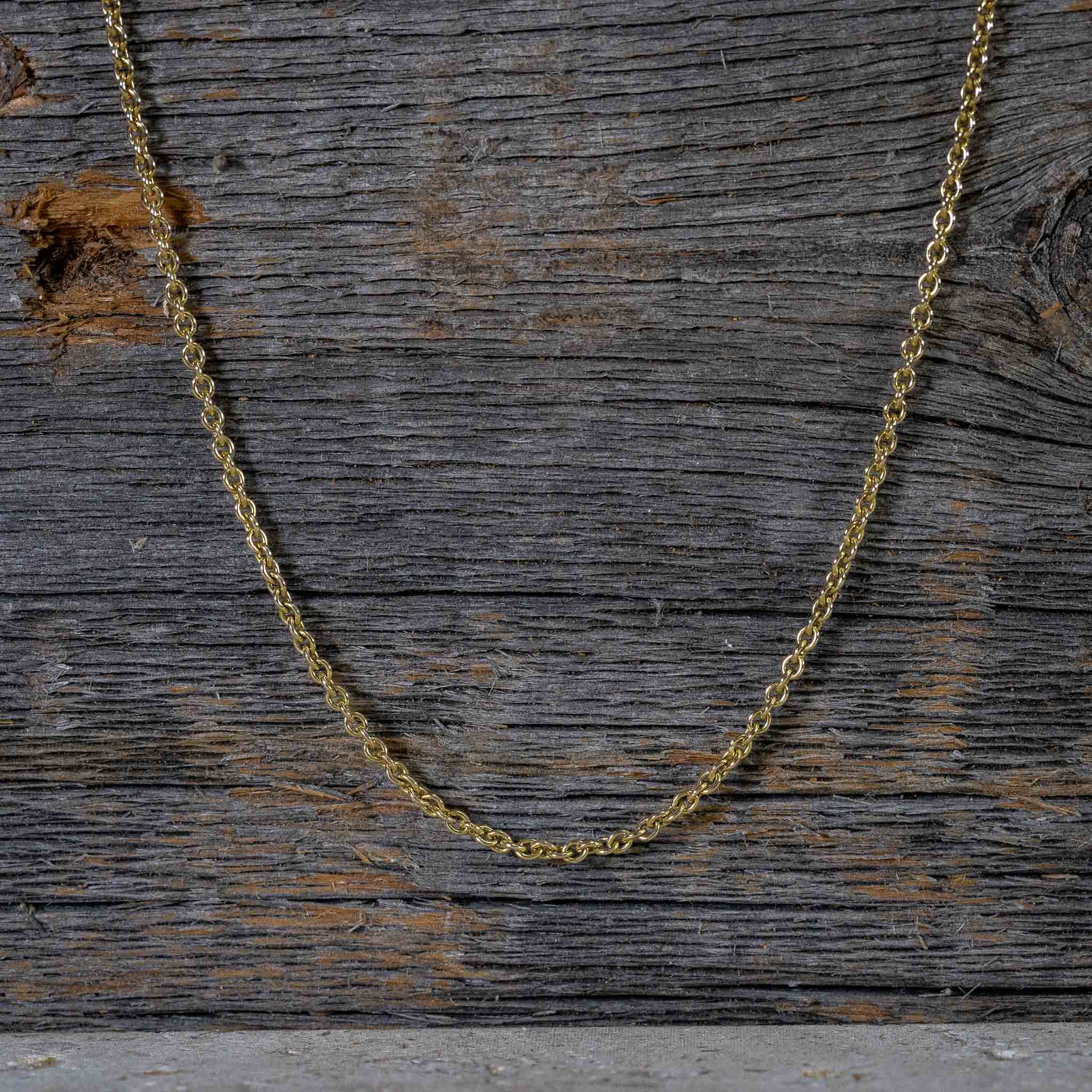 Ankerkette | 585 Gelbgold | 2 mm | 62 cm