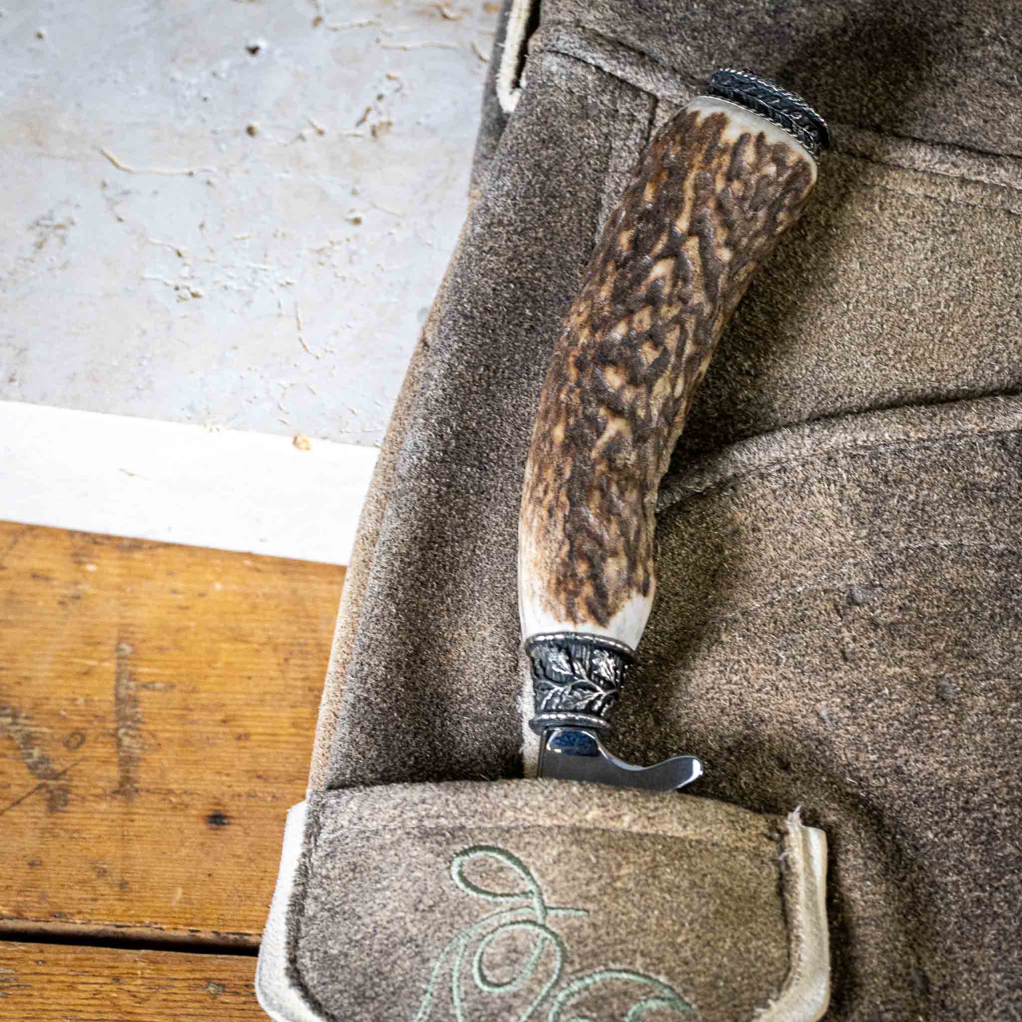 Trachtenmesser "Bayerwappen" - Einzelstück